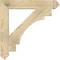Ekena Millwork Merced Arts & Crafts Rough Sawn Bracket, Douglas Fir, 4"W x 28"D x 28"H BKT04X28X28MRC03RDF - alternate 2
